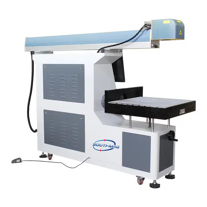 CO2 Laser Marking Machine for Plastic Bottle 100W 600mm*600mm CO2 Marking Machine for Non-metal