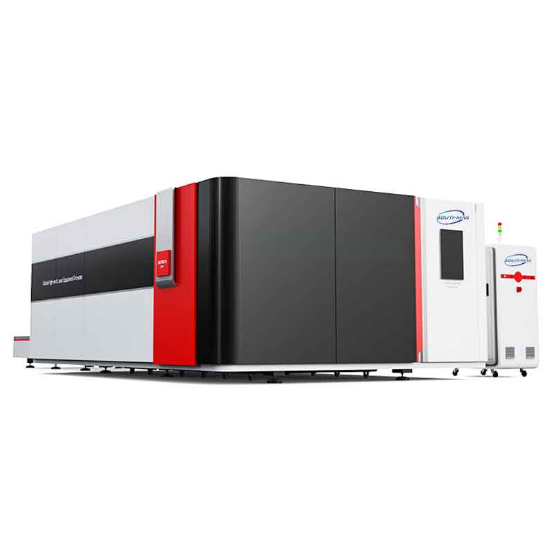 Full Cover Exchange Table Fiber Laser Cutting Machine